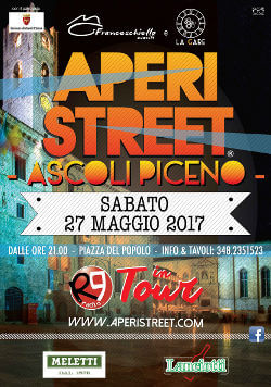 Aperistreet Ascoli Piceno 27 maggio 2017