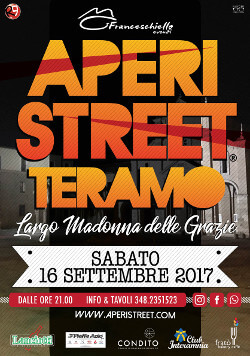 Aperistreet Teramo 16 Settembre 2017