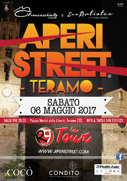 Aperistreet Teramo 6 maggio 2017